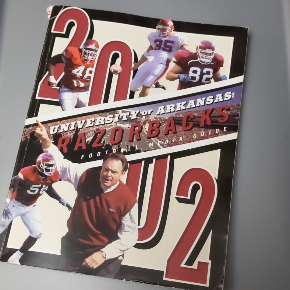 University of Arkansas 2002 Football Media Guide